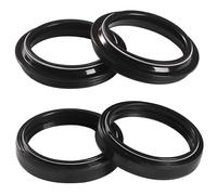 Motorcycle Front Fork Damper Oil Seal Dust Cover For BETAMOTOR 250 300 350 390 400 430 450 480 498 RR ENDURO 2T BETA 2012-2023 (Color : 2pcs oil 2pcs dust)