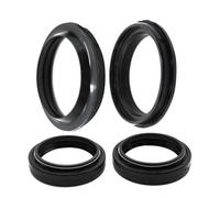 Motorcycle Front Fork Damper Shock Absorber Oil Seal And Dust Seal 41x53x8 10.5 Compatible With Automotive Motorcycle Parts GSF600S SV650 VX800(SEAL KIT)