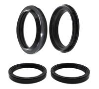 Motorcycle Front Fork Damper Shock Absorber Oil Seal And Dust Seal 47x58x7 Compatible With Automotive Motorcycle Parts CA200 CB100 CB125S CL100 CL(SEAL KIT)