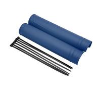 Motorcycle Front Fork Gaiters Motocross Universal Front Fork Protector Fit For Husqvarna Fit For K/TM CRF250X CRF450X CRF250R CRF450R CRF CR Fork Guards(Dark Blue)