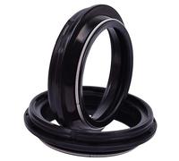 Motorcycle Front Fork Oil Seal Dust Cover 43x55x9. 5/10. 5 Fits VMAX 1200 XJR1200 XJR 1200 XTZ1200 SUPER TENERE Compatible With Various Models(2PC DUST COVER)