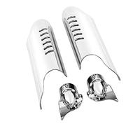 Motorcycle Front Fork Protector, Akozon Lower Leg Deflectors Lower Leg Shield Cover Motorcycle Modification Accessories