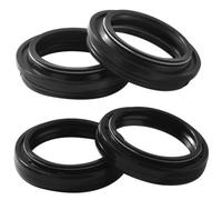 Motorcycle Front Fork Shock Absorber Damper Oil Seal Cover TERRA 125 EU3 2007 2008(2pcs seal 2pcs cover)