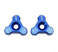 Motorcycle Front Fork Shock Absorber Knob Adjustable Bolt for Suspension Tuning and Front End Stability on For Most Motorcycles (blue)