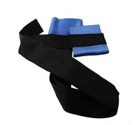 Motorcycle Front Handlebar Transport Bar Tie Down Strap for Secure Trailer or Van Motorcycle Fastening, Blue, 100cm x 4.5cm Nylon Webbing