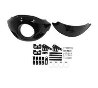 Motorcycle Front Headlight Bat Wing Fairing Aerodynamic Modification Replacement for FL Touring 1996-2013 and 1200 2007-2019 883 2005-2019 ABS Plastic