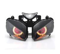 Motorcycle Front Headlight FOR CBR1000RR 2004-07 Motorcycle Front Headlight Custom Angel Devil Eyes Head Light Lamp HID Projector Headlight Assembly(Yellow Angel B)
