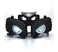 Motorcycle Front Headlight FOR CBR1000RR 2004-07 Motorcycle Front Headlight Custom Angel Devil Eyes Head Light Lamp HID Projector Headlight Assembly(White Angel A)