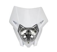 Motorcycle Front Headlight For CRF150L For CRF150R 150F 230L 250L 250X 250M Motorcycle Halogen Headlight Halogen Headlight Plate Dirt Bike Head Lamp Light(White)