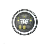 Motorcycle Front Headlight For Royal For Enfield Himalayan 400 411 650 350 Cafe Racer 7" Moto Headlight 7 Inch Motorcycle Headlight LED Lights Halo DRL Lamp Motorcycle Headlights