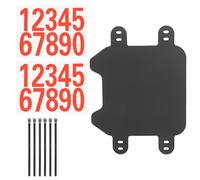 Motorcycle Front Number Plate Compatible with Sur-Ron Light Bee X Dirt Bike