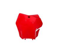 Motorcycle Front Number Plate License Cover Plastics Fender EX250 EX250F EX300 EX350F EX450F MC125 MC250(Red)