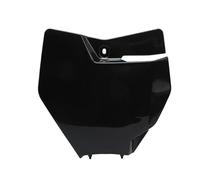 Motorcycle Front Number Plate Plastic Cover | Fit for KTM SX SXF XC 125 250 350 Dirt Pit Bike Motocross for Enduro for Moto(Black)