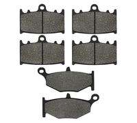 Motorcycle Front or Rear Brake Pads - Replace EBC FA158 & FA419 Fit For GSR400 K6/K7/K8 2006-2008 GSR600 2006-2010(Front and Rear)