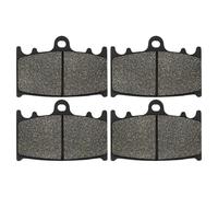 Motorcycle Front or Rear Brake Pads - Replace EBC FA158 & FA419 Fit For GSR400 K6/K7/K8 2006-2008 GSR600 2006-2010(2 pairs Front)