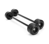 Motorcycle Front Rear Axle Fork Crash Slider For MT09 MT-09 Tracer 900 9 GT 2021 2022 2023 Wheel Hub Anti-Collision Block Anti Crash Pad Falling Protection(Black 1)