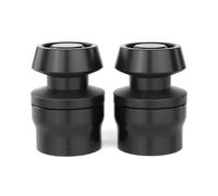 Motorcycle Front Rear Axle Fork Crash Sliders For Yamaha YBR125 XTZ750 XT250 TT-R110E TTR125 TTR230 TW125 TW200 DT125 Ornamental(Black Rear B)