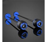 Motorcycle Front Rear Axle Fork Wheel Crash Slider Protector Pads For MT09 MT-09 SP 2017-2021 Falling Protection Falling Protector Slider(BLUE)