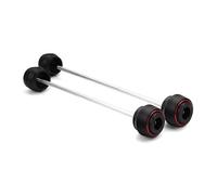 Motorcycle Front Rear Axle Sliders For XSR700 2016-2026 | Wheel Crash Protector Pad Motorcycle Crash Protectors(Front Rear-Red)