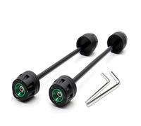 Motorcycle Front Rear Axle Sliders Fork Sliders Crash Protector Fit For Suzuki For GSX1300R For HAYABUSA 1999-2023 GSXR LOGO