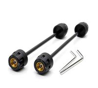 Motorcycle Front Rear Axle Sliders Fork Sliders Crash Protector Fit For Suzuki For GSX1300R For HAYABUSA 1999-2023 GSXR LOGO