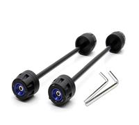 Motorcycle Front Rear Axle Sliders Fork Sliders Crash Protector Fit For Suzuki For GSX1300R For HAYABUSA 1999-2023 GSXR LOGO