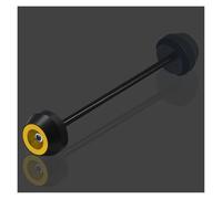 Motorcycle Front Rear Axle Wheel Fork Slider Crash Protector Pad For Hornet CB750 For HORNET Cb750 XADV750 Xadv(Rear Gold)