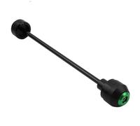 Motorcycle Front/Rear Axle Wheel Fork Sliders Protector Fall Guard Pad For Z900/RS 2017-2022(GReen-Rear Only)
