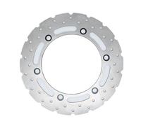 Motorcycle Front Rear Brake Disc Fit For Kymco Xciting L300 / Downtown 300i 2018 Motorcycle Front Floating & Standard Brake Disc Rotor Rear Disks(Ordinary Front)