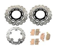 Motorcycle Front Rear Brake Discs Disks Rotors Pads For Bandit GSF 1250 / S 2007-2015 GSF 650 2007-2014 GSX 650 F 2008 2009 2010 Set MTVTFECEWG(2)
