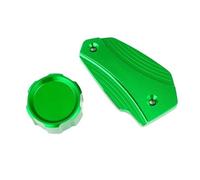 Motorcycle Front Rear Brake Fluid Reservoir Cover Engine Oil Filler Cap For Z900 Z 900 2017-2023 2024 2025 Gas Fuel Tank Cap(2 Green)