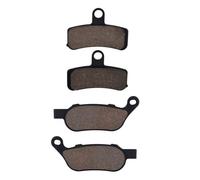 Motorcycle Front Rear Brake Pad For Dyna Wide Glide For FXD For FXDC For FXDWG Switchback For FLD For Street For FXDB Low Rider For FXDL Motorcycle Front Rear Brake Pads Pit Bike Brake Pads(Front and