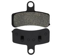 Motorcycle Front Rear Brake Pad Super Wide Compatible With Automotive Motorcycle Parts FXD Fat Boy FLSTFB Heritage Softail Slim Deluxe FLSTN FLSTC FLS(Front)