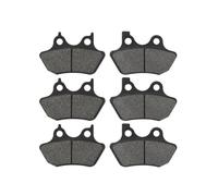 Motorcycle Front Rear Brake Pads 1/2/3 Pairs Motorcycle Front Rear Brake Pads For Dyna Super Wild Glide FXDX FXDWG Rider FXDXT FXDS For Sportster XL1200S Moto