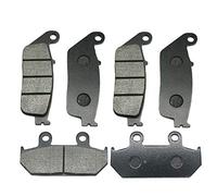 Motorcycle Front Rear Brake Pads Compatible with SUZUKI AN650 AN 650 Burgman Skywave 650 2003 2004 2005 2006 2007 2008 2009 2010 2011 2012 2013 2014 2015 2016 2017 2018 FA142F FA412R