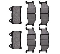 Motorcycle Front Rear Brake Pads Disks For XV 1600 Road Star Silverado/Midnight (2001 2002 2003 2004 2005)