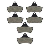 Motorcycle Front Rear Brake Pads For Bombardier BRP For Outlander 330 400 500 650 800 Max For Quest DS STD XT HO 4x4 2x4 Brake Pads Disc(3 Pair)