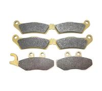 Motorcycle Front Rear Brake Pads For Gilera GP 800 GP800 2008 2009 2010 2011 2012 2013 2014 Brake Pads Disc(3 pair 1 sets)