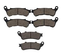 Motorcycle Front Rear Brake Pads for NT700V NT 700 D&eauville VFR800 XL1000V V&aradero XL1000 ST1300 VT1300 VT1300CX F&ury VIYOLI(1 Set)