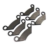 Motorcycle Front Rear Brake Pads For Polaris For Predator 500 2003 2004 2005 2006 2007 6pcs 500CC Brake Pads Disc