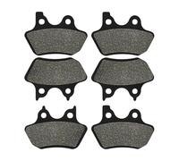 Motorcycle Front Rear Brake Pads For Touring Electra Road King For Street Glide FLHR FLHT FLHX FLH Cyleto Motorcycle Front Rear Brake Pad(3 Pairs)