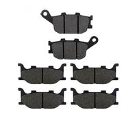 Motorcycle Front & Rear Brake Pads For Yamaha FZ 6 FZ6 For Fazer Fairing 2 Piston Caliper 2004-2007 XJ6 XJ 6 S For Diversion 2013(Front and Rear)
