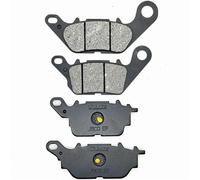 Motorcycle Front Rear Brake Pads For YAMAHA N Max N-MAX 125 GPD125 (2DS1) 2015-2024 / ABS 17-2023 N-MAX NMAX 155 GPD150-A 17-22 GFVFGNLNNA(Front Rear Pads)