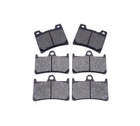 Motorcycle Front Rear Brake Pads For YAMAHA YZF600 YZF600R For ThunderCat 1996-2007 YZF1000R For Thunderace 1997 Motorbike Parts(Front and Rear)