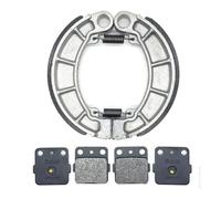 Motorcycle Front Rear Brake Pads Motorcycle Front & Rear Brake Pads Shoe Set For Ho&n&da TRX500FE Fourtrax Foreman 4X4 ES 16 TRX500FE1 15-16 TRX500FE2 15-19