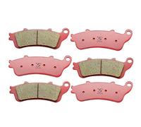 Motorcycle Front Rear Ceramic Brake Pads Compatible with HONDA 1800 GL1800 GL1800A GL1800B ABS GOLDWING 2001-2015 VFR 800 A Fi ST 1300 CBR 1100 VTX 1800 FA261FR