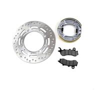 Motorcycle Front Rear Disc Motorcycle Front Brake Disc Pad Rear Shoes Kits For PCX 125 WW125 2019 2020 2021