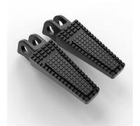 Motorcycle Front Rear Foot Peg For Aprilia For Tuono125 660 For Factory 2017-2024 Footrest Pedal Accessories accessory(Front Straight Black)