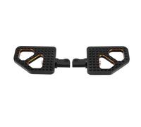 Motorcycle Front Rear Footrest Passenger Footboard Driver Foot Pegs Black For Harley Fat Bob Touring Sportster XL 883 1200 Dyna