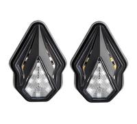 Motorcycle Front Rear Indicator Lights For Locomotives For Electric Cars Turn Signal Lights Integrated Motorcycles Flush Mount Flowing DR Red